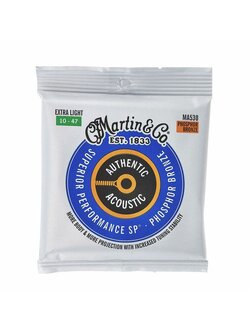 สายกีตาร์โปร่ง MARTIN MA-530 10-47 Authentic Acoustic