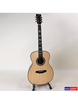 กีตาร์โปร่งไม้หน้าแท้ Ressonance guitars R-030 OM Top Solid Spruce