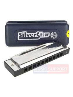 HOHNER Silver Star Harmonica In A ฮาร์โมนิก้า (เม้าส์ออแกน)