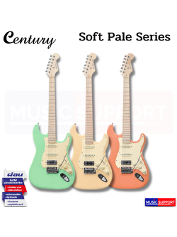 Century Soft Pale Series กีตาร์ไฟฟ้าทรง Stratocaster HSS