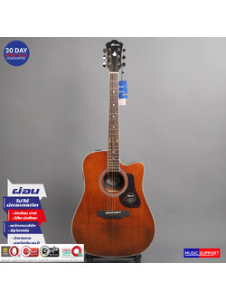 Mantic AG10SCE กีตาร์โปร่งไฟฟ้าไม้หน้าแท้ TOP SOLID