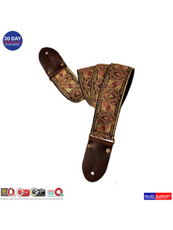 PRS GUITAR STRAP 2'' RETRO DLX JACQ-BURGANDY #07251