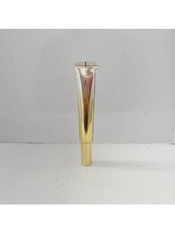 หลอดบีบครีม ขนาด20ml สูง14cm รุ่น frt-006 สีทองไหล่เงิน หลอดใส่ครีม ขนาดพกพา ราคาถูก พร้อมส่ง