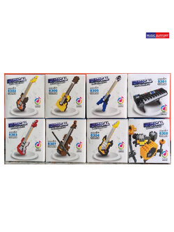 ตัวต่อเครื่องดนตรี (Music ตัวต่อโมเดล)