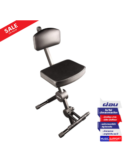 Quiklok DX-749 BK เก้าอี้นั่งเล่นดนตรีแบบมีพนักพิง