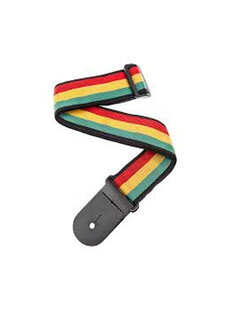 สายสะพายกีตาร์ D'addario Woven Guitar Strap, Jamaica PW50A06
