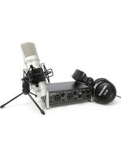 ไมค์บันทึกเสียง Tascam US-2x2TP