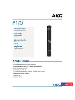 AKG P170 (Intrument Condencer Microphone)