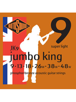 Rotosound JK9 09-48w Jumbo King สายกีตาร์โปร่ง
