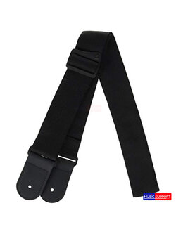 D'Addario 50F05-RL Pad Lock Guitar Strap, Black