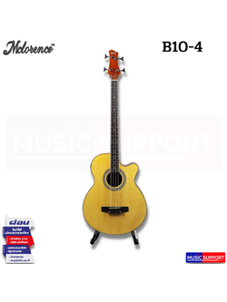 เบสโปร่งไฟฟ้า Mclorence B10 Acoustic Bass 4 Strings with Pickup KLT-1