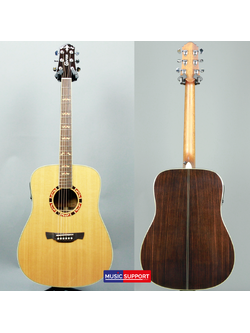 กีตาร์โปร่งไฟฟ้า Crafter STG D-18E N-EQ /DX BAG