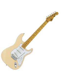 กีตาร์ไฟฟ้า G&L TRIBUTE S-500 vintage white mp