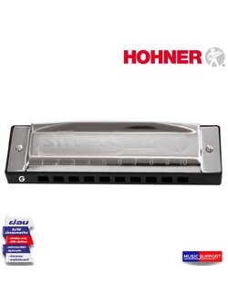 HOHNER Silver Star Harmonica In G ฮาร์โมนิก้า (เม้าส์ออแกน)