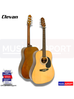 Clevan D-10 Acoustic Guitar กีตาร์ไฟฟ้า