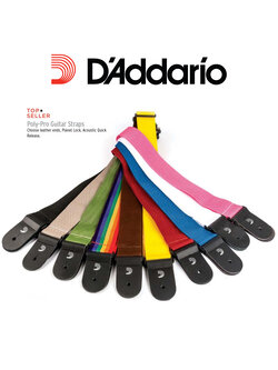 สายสะพายกีต้าร์ D'Addario Polypropylene Guitar Strap (Dad)