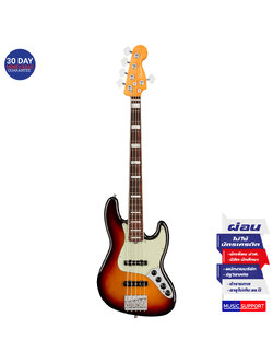 เบสไฟฟ้า Fender American Ultra Jazz Bass® V RW Ultraburst