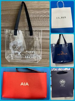 สกรีนกระเป๋าพีวีซี พียู หนังเทียม ถุงกระดาษ