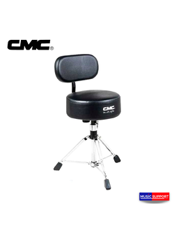 CMC CM DT900B เก้าอี้กลองชุด แบบเบาะกลม หนา มีพนักพิงหลัง
