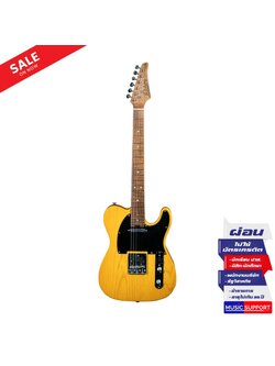 Soloking MT-1 ASH FM with Roasted Flame Maple Neck in Butterscotch Blonde Nafiri Special Run