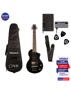 กีต้าร์ไฟฟ้าแบบพกพา Blackstar Carry-On Travel Guitar Standard Pack สี Jet Black