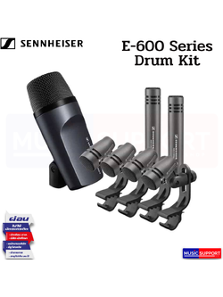 ไมโครโฟน Sennheiser E600 Series Drum Kit (E602 II x 1, E604 x 4, E614 x 2)