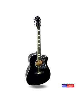 Kazuki โปร่ง 41" รุ่น Deluxe DLKZ-41C ดำ (AKZ-DLKZ41C)