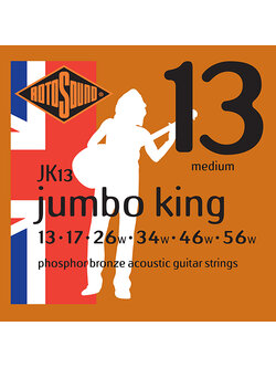 Rotosound JK13 13-56w Jumbo King สายกีตาร์โปร่ง