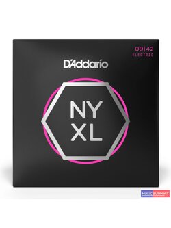 สายกีตาร์ไฟฟ้า D'Addario NYXL0942 Super Light Electric Guitar Strings (09-42)