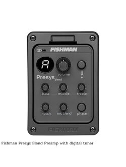 Fishman Presys Blend Preamp with digital tuner