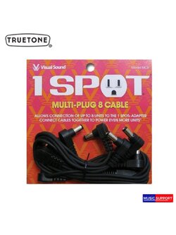 Truetone 1 SPOT MC8 Multi-Plug 8 Daisy Chain Pedal Power Cable / 1ออก8
