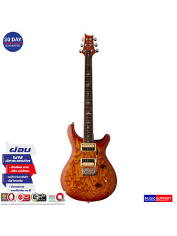 กีตาร์ไฟฟ้า PRS SE Custom 24 Burled ASH / Vintage Sunburst / Bag
