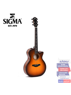 กีตาร์โปร่งไฟฟ้า Sigma GACE-3-SB