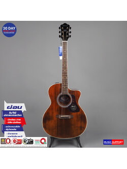 Mantic GA-10SCE กีต้าร์โปร่งไฟฟ้าไม้หน้าแท้ (TOP SOLID)