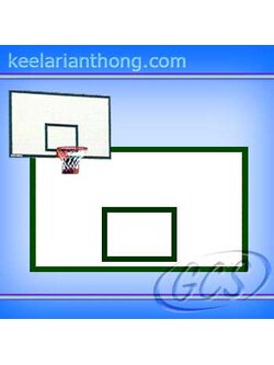 แป้นบาสเกตบอล พลาสติกทึบหนา 20 มิล
