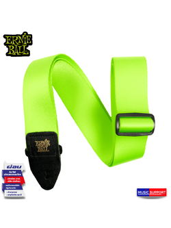 ERNIE BALL สายสะพาย NEON GREEN PREMIUM STRAP P05320
