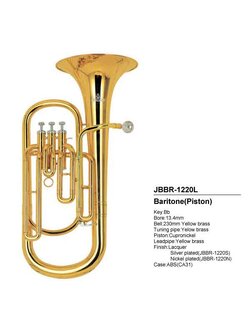 เครื่องเป่าทองเหลือง Jinbao JBBR-1220N Baritone(Piston)
