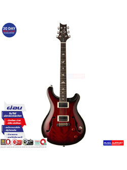 PRS SE HOLLOWBODY STANDARD/FIRE RED/CASE