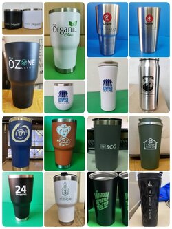 สกรีนแก้วน้ำ แก้วน้ำสแตนเลส แก้วเยติ แก้วน้ำเก็บร้อน เย็น