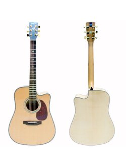 กีตาร์โปร่ง Saga DM100C