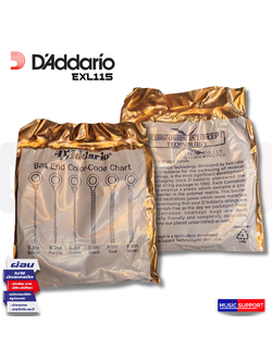 สายกีตาร์ไฟฟ้า D'Addario EXL115 ไม่มีแพ็กเกจ