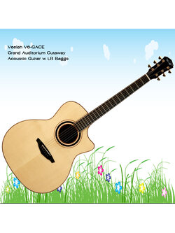 Veelah V6-GACE กีตาร์โปร่งไฟฟ้า