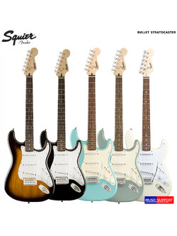 Squier Bullet Stratocaster with Tremolo กีตาร์ไฟฟ้า