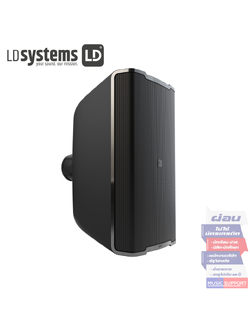LD Systems DQOR 8T B สีดำ ตู้ลำโพง 2ทาง 8นิ้ว 240วัตต์ 70V - 100V จำนวน 1 ใบ