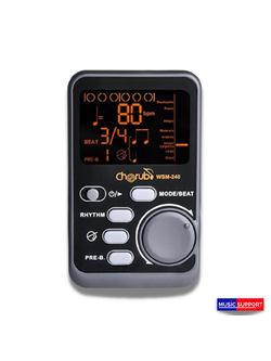 Cherub WSM-240 Portable Instruments Electronic Metronome with Tone Generator