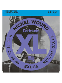 สายกีตาร์ไฟฟ้า D'Addario EXL115 Blues/Jazz Rock