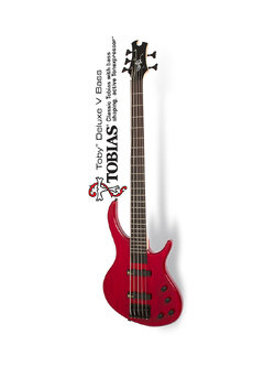 กีตาร์เบสไฟฟ้า Epiphone TOBY Deluxe V Bass (5 Strings) (มีตัวเลือกแบบ)