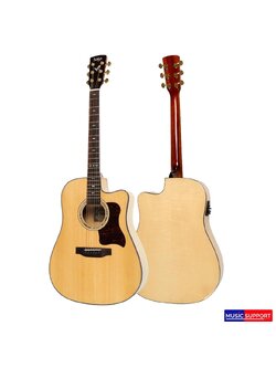 SAGA D300C กีตาร์โปร่งไฟฟ้า