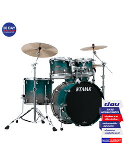 กลองชุด TAMA Starclassic Walnut/Birch 4 ใบ ไม่รวมขาตั้ง SPF