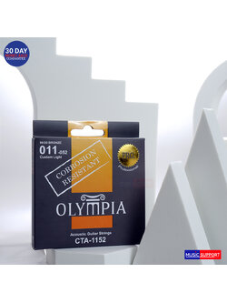สายกีต้าร์โปร่ง เคลือบกันสนิม OLYMPIA CTA-1152
